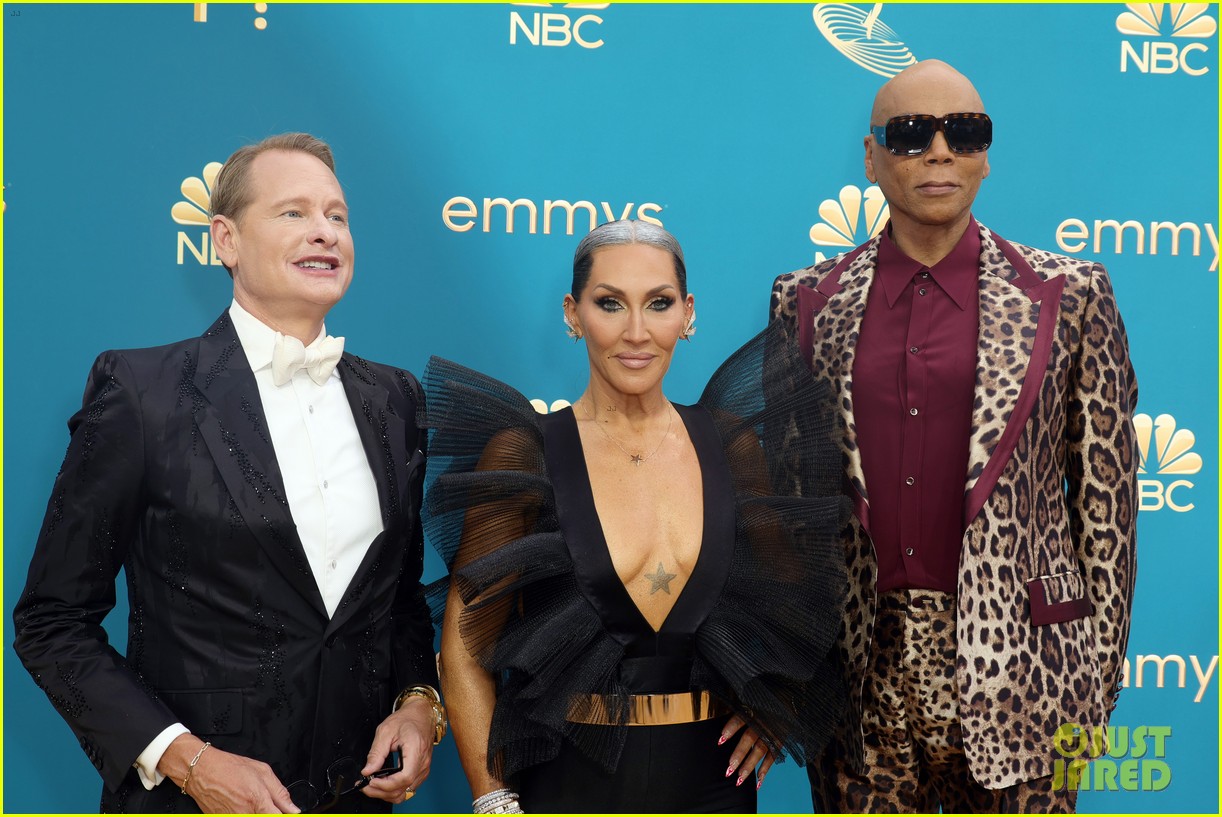 'Drag Race' Hosts RuPaul, Michelle Visage & Carson Kressley Arrive at