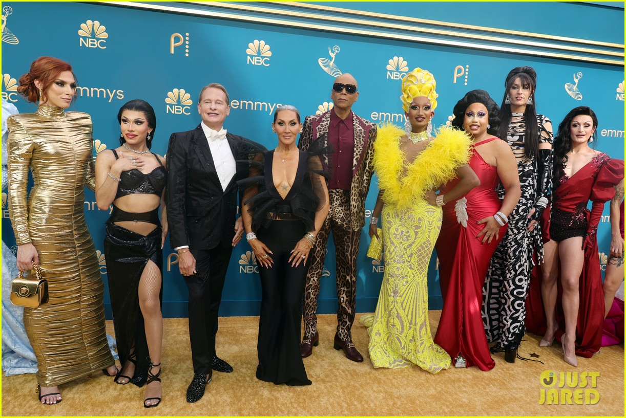'Drag Race' Hosts RuPaul, Michelle Visage & Carson Kressley Arrive at