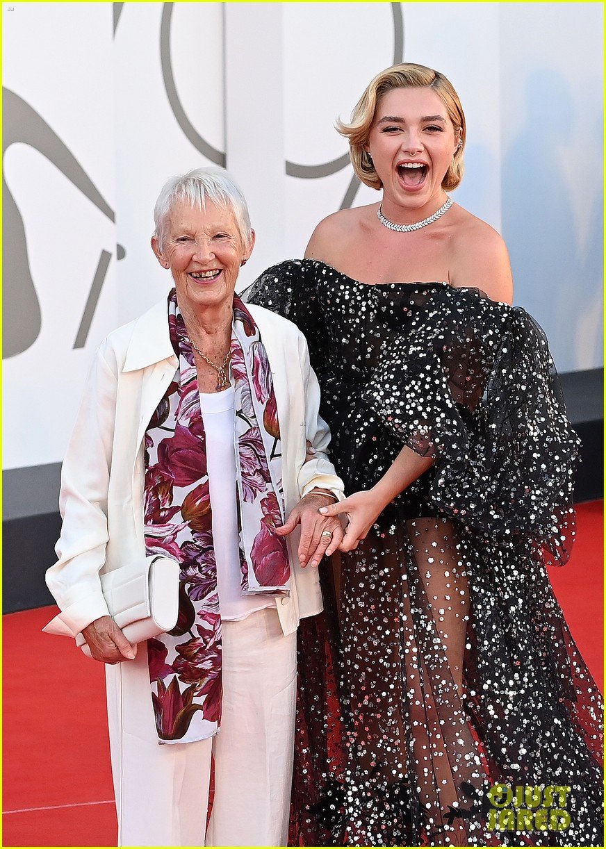 Florence Pugh Walked The Red Carpet With Her Grandmother Pat at 'Don't