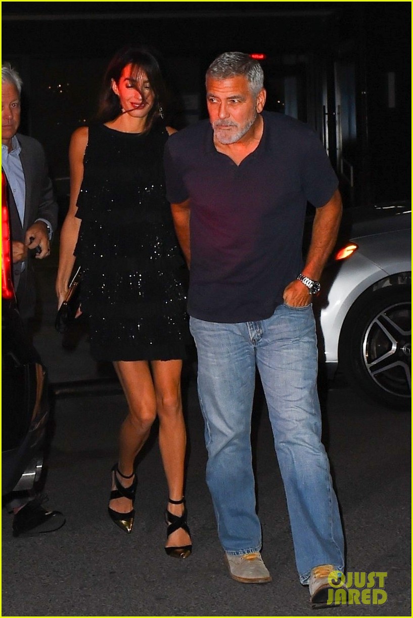 george amal clooney hold hands on dinner date in nyc 06