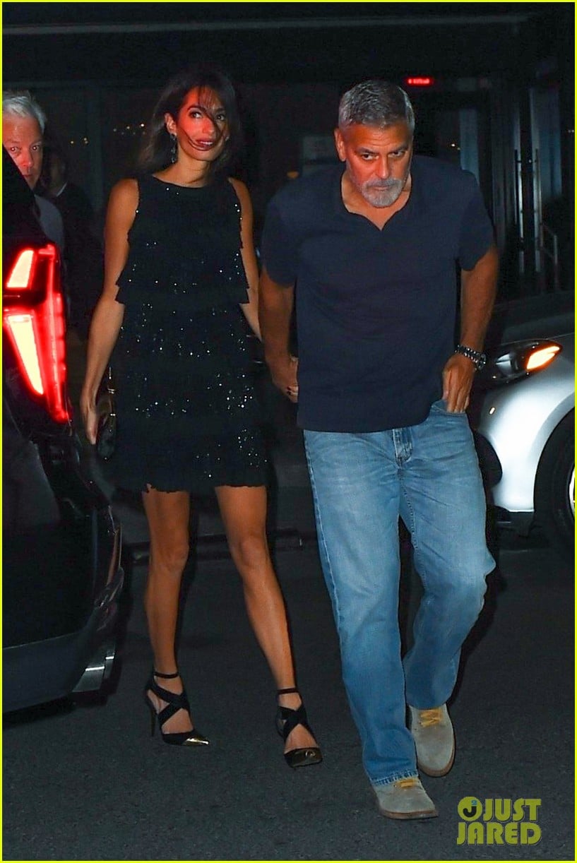 george amal clooney hold hands on dinner date in nyc 104825698