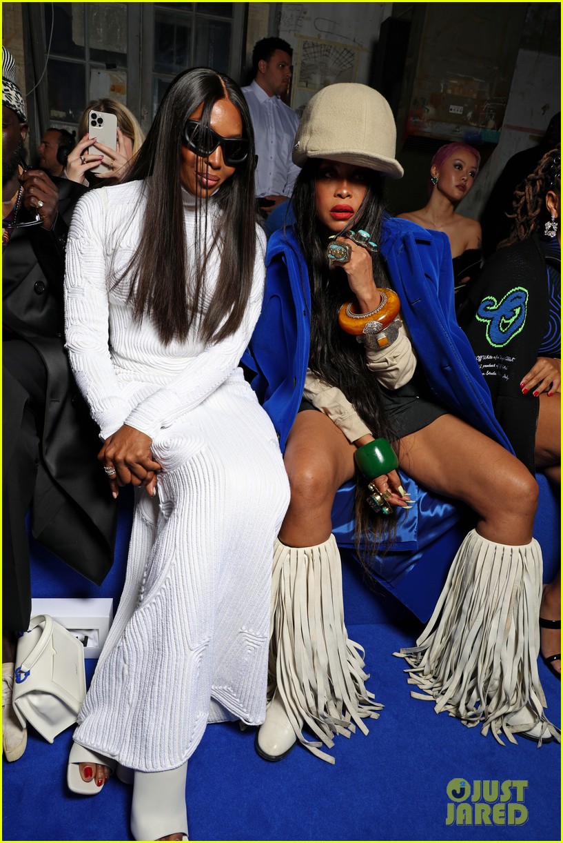 naomi campbell halle bailey more off white fashion show 134829848