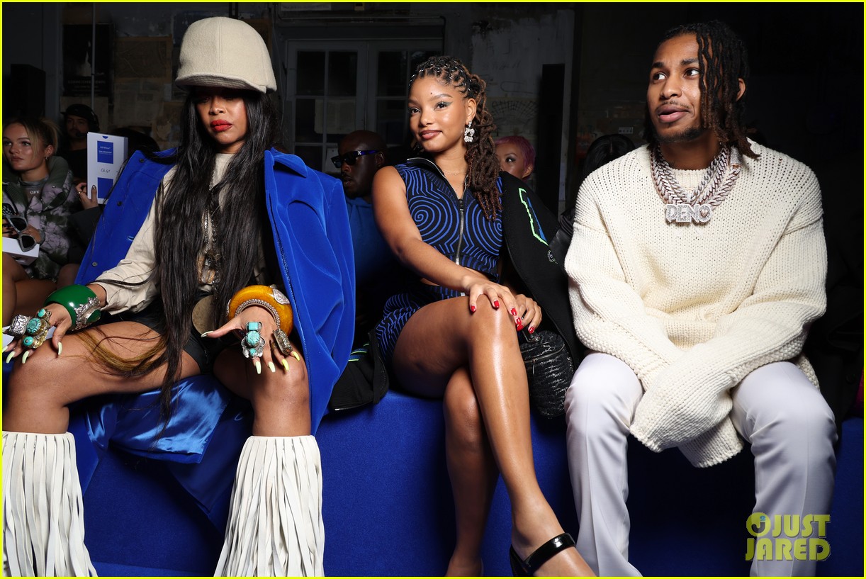 naomi campbell halle bailey more off white fashion show 154829850