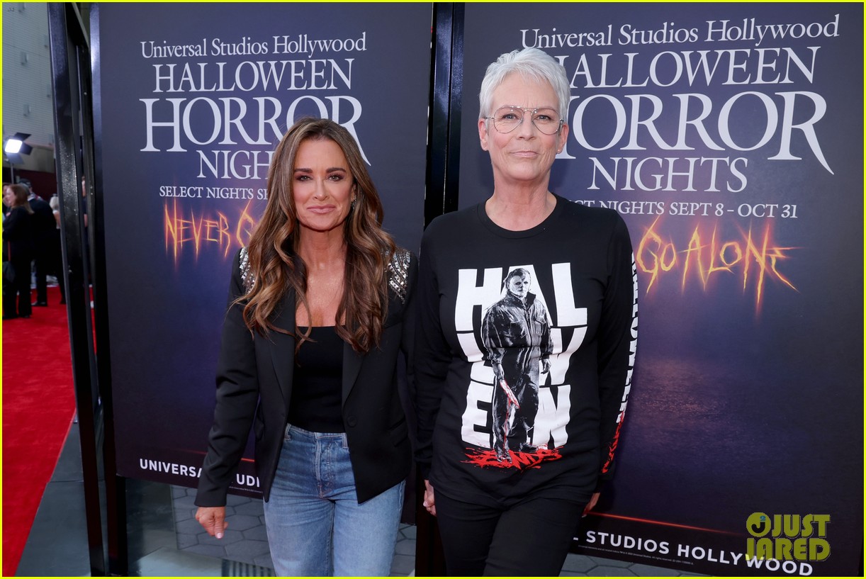 Jamie Lee Curtis & Kyle Richards Have a 'Halloween' Reunion At Opening