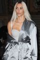 kim kardashian silver satin outfit leaving milan photo shoot 04