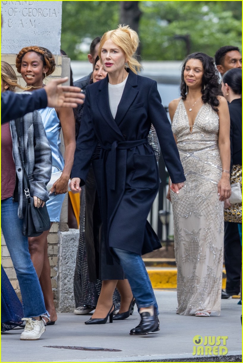 Nicole Kidman Spotted Filming with On-Screen Daughter Joey King for