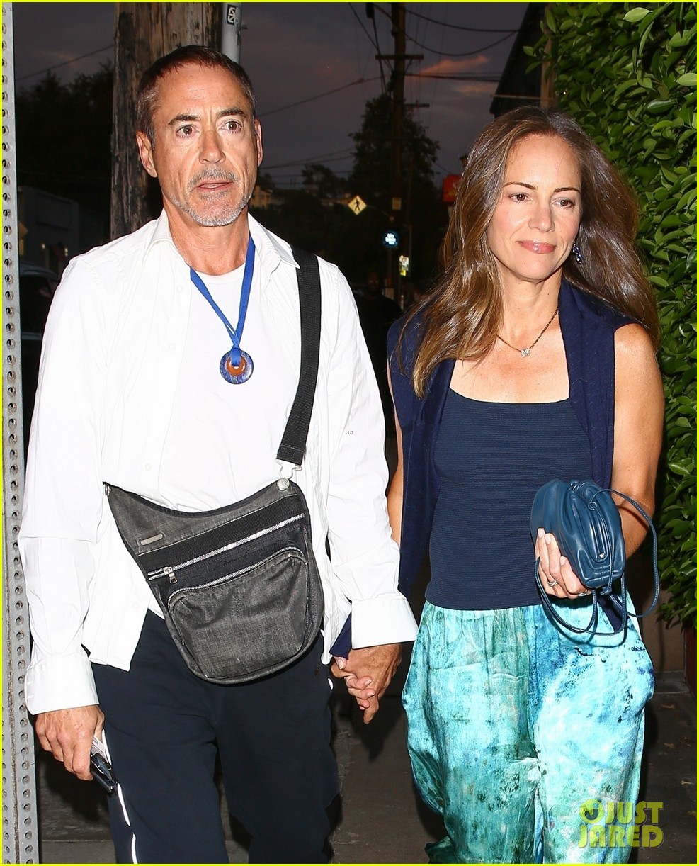 Robert Downey Jr. & Wife Susan Step Out for Date Night in Santa Monica