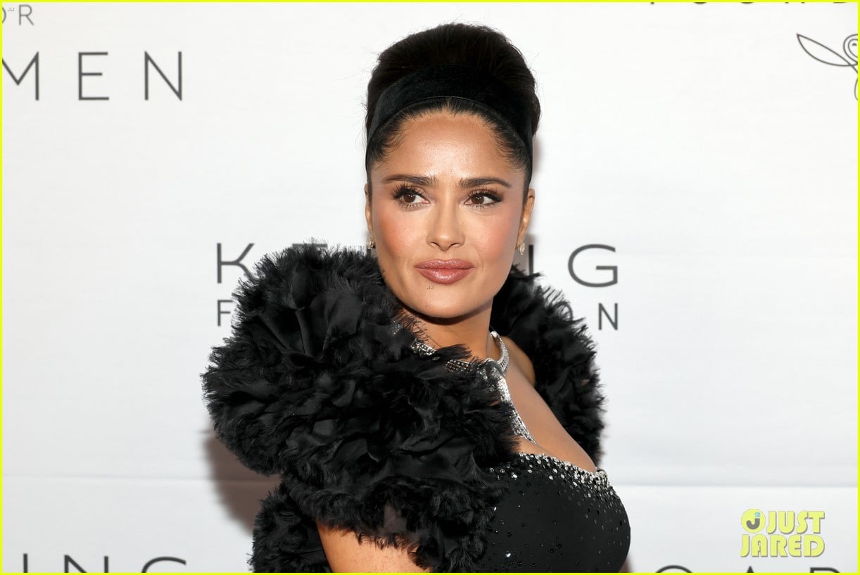 Salma Hayek & Jodie Turner-Smith Stun at the Kering Foundation's Caring