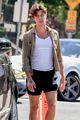 shawn mendes chews on toothpick stroll in weho 02