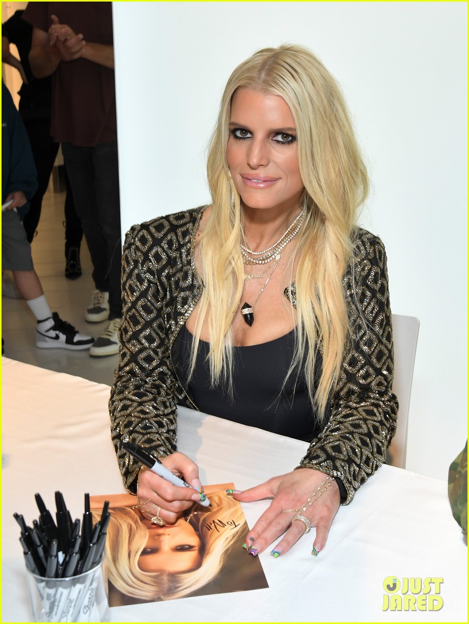 jessica simpson kids support at launch of fall collection 064827064