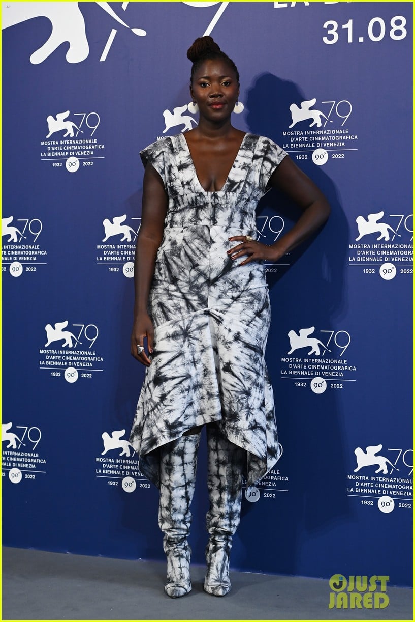 Tilda Swinton Supports Alice Diop at 'Saint Omer' Premiere at Venice