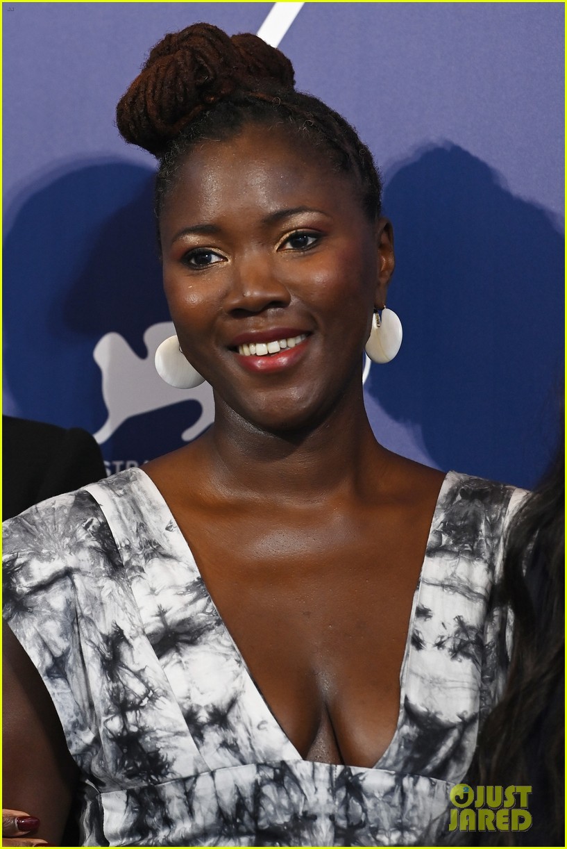 Tilda Swinton Supports Alice Diop at 'Saint Omer' Premiere at Venice