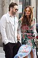 gerard butler morgan brown rome sightseeing lunch ring spec pics 05