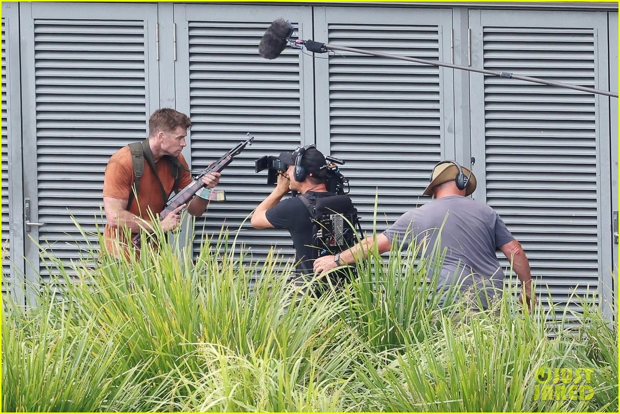 Liam Hemsworth & Milo Ventimiglia Spotted Filming ActionPacked Scenes