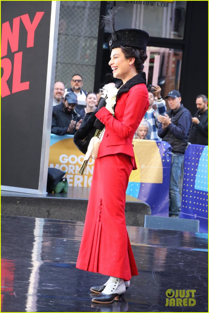 Lea Michele Gives First TV Performance of 'Don't Rain on My Parade