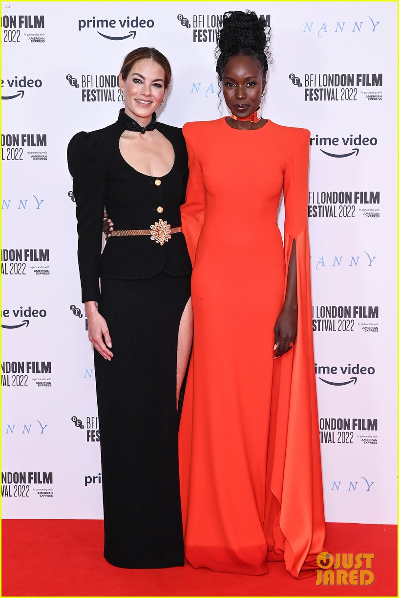 Anna Diop & Michelle Monaghan Attend 'Nanny' Premiere in London Ahead