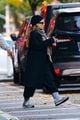 mary kate ashley olsen bundle up while leaving their office 01