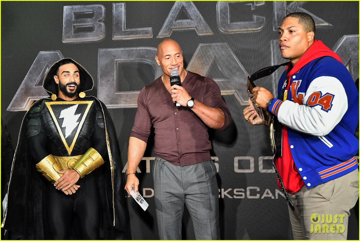 Dwayne Johnson Brings New Movie 'Black Adam' to Canada!: Photo 4838386