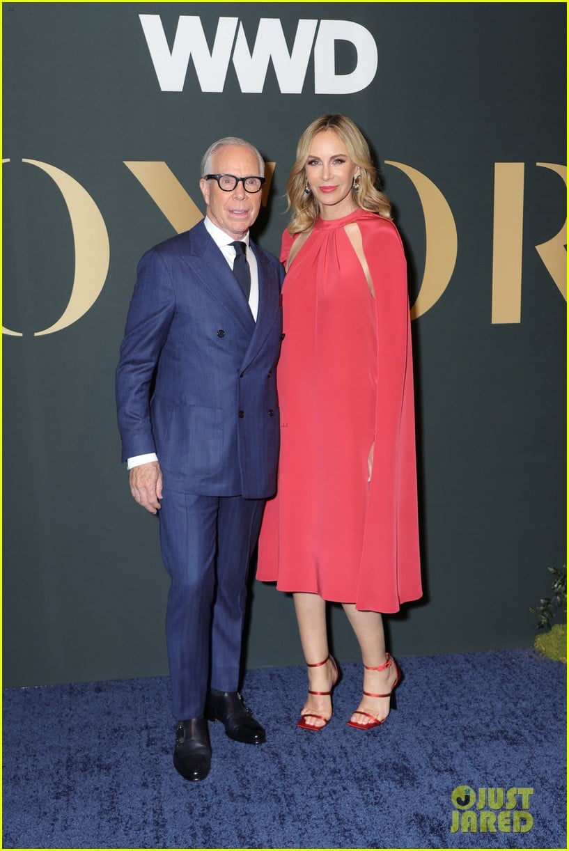 Gigi Hadid Rocks Blue Velvet Suit for WWD Honors Awards 2022 Photo