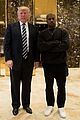 donald trump kanye west appear to ignite slight feud 01
