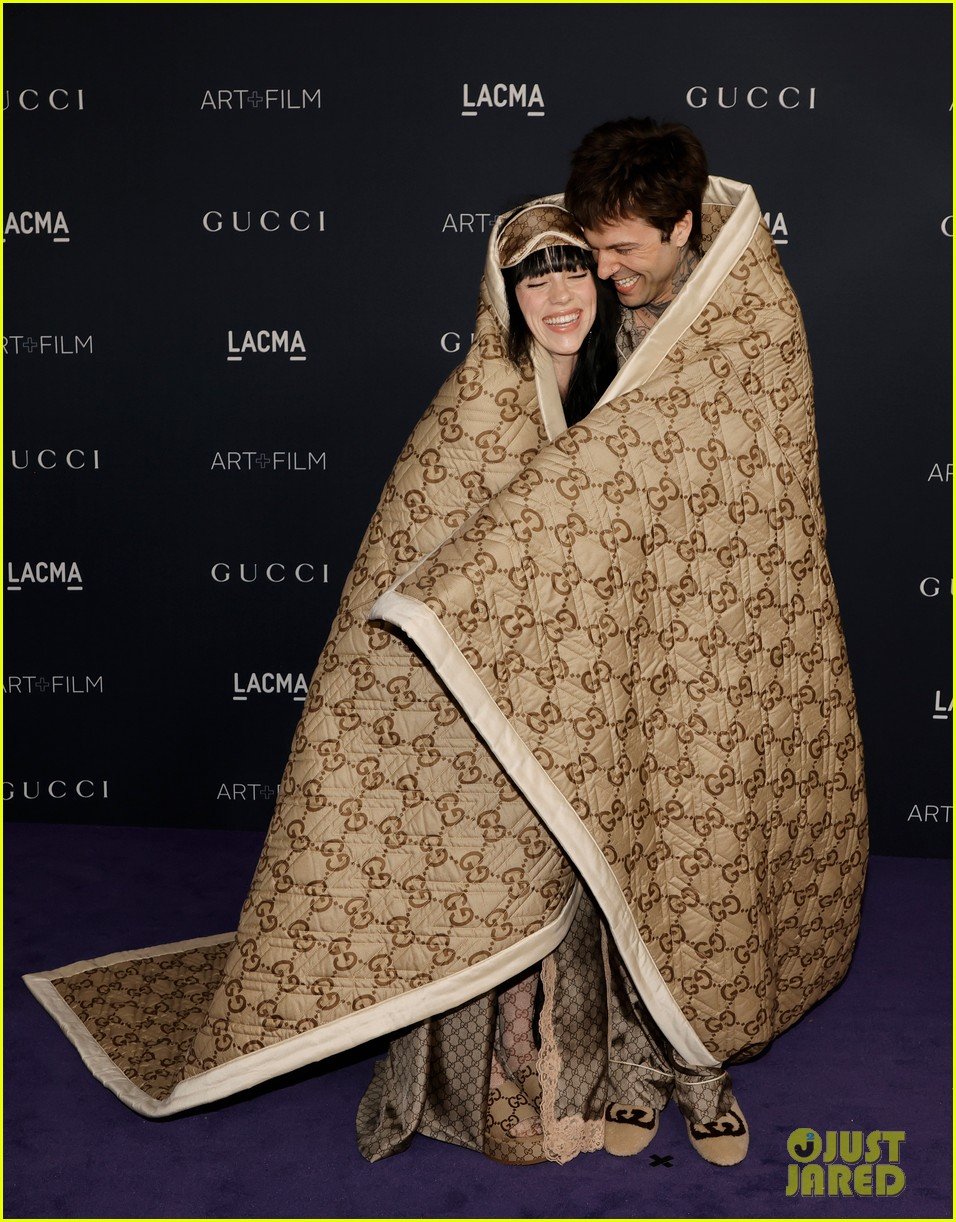 Billie Eilish & Jesse Rutherford Make Their Red Carpet Debut Wrapped In