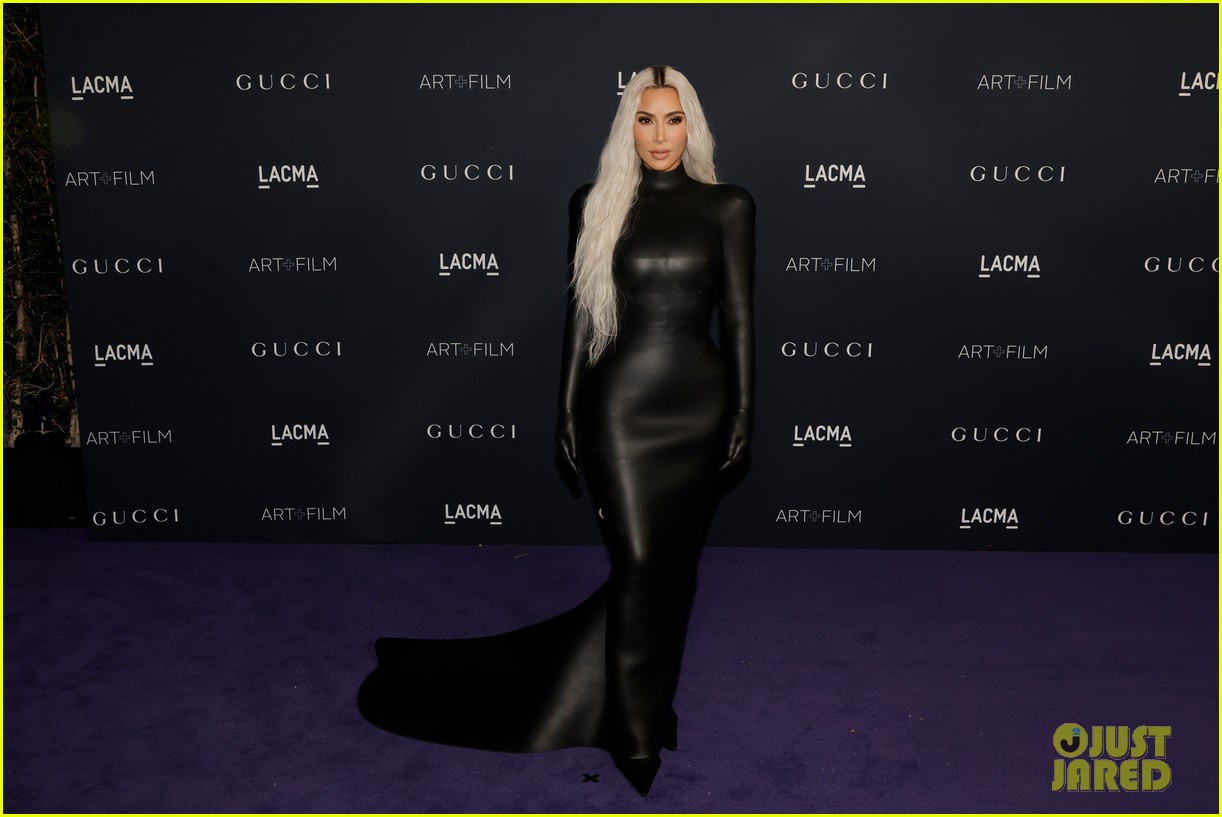 Kendall Jenner Goes Sheer & Kim Kardashian Wears Skin-Tight Dress For