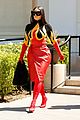 kim kardashian red flame outfit 02