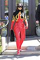 kim kardashian red flame outfit 07