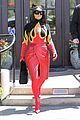 kim kardashian red flame outfit 08