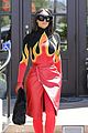 kim kardashian red flame outfit 10
