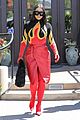 kim kardashian red flame outfit 12