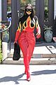 kim kardashian red flame outfit 14