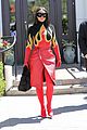 kim kardashian red flame outfit 16