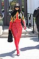 kim kardashian red flame outfit 19