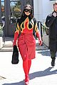 kim kardashian red flame outfit 23