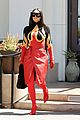kim kardashian red flame outfit 25