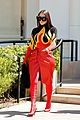 kim kardashian red flame outfit 29