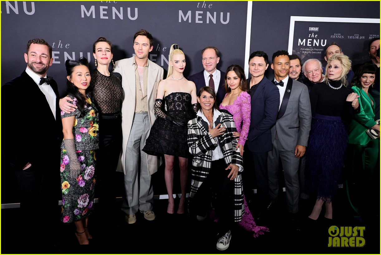 Anya TaylorJoy Joins 'The Menu' Cast at NYC Premiere See the Red