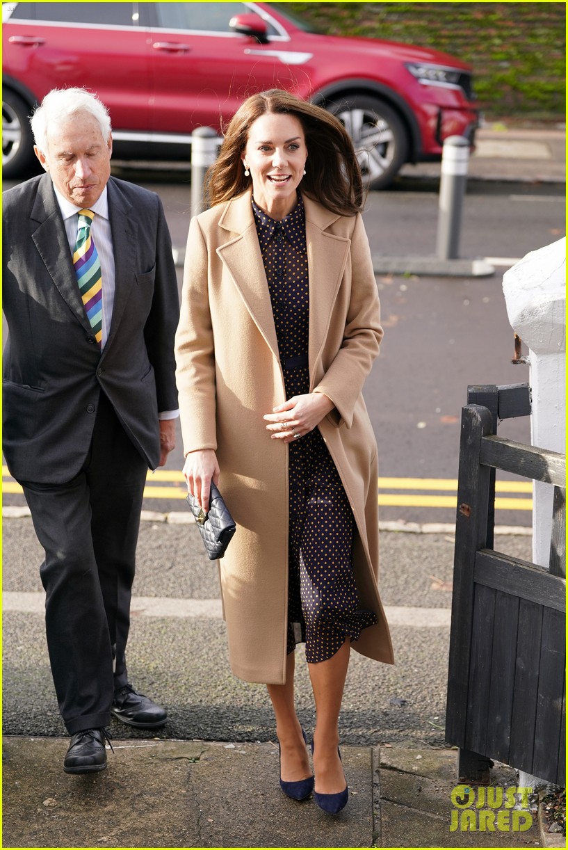 Kate Middleton Visits Ukrainian Families Displaced By the War : Photo