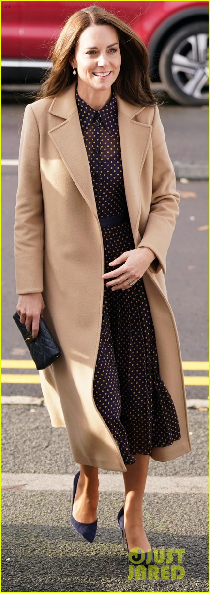 Kate Middleton Visits Ukrainian Families Displaced By the War : Photo