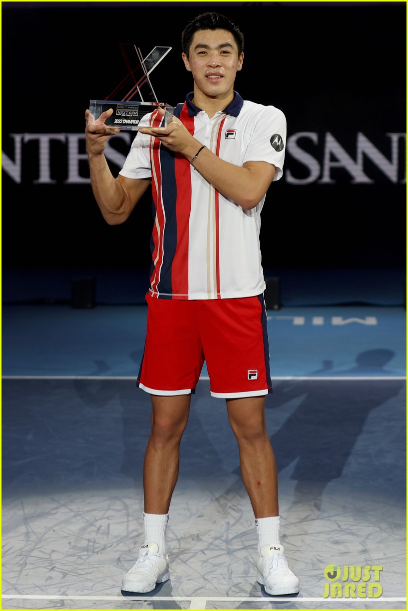 America's Brandon Nakashima Wins ATP's Next Gen Finals in Milan Photo