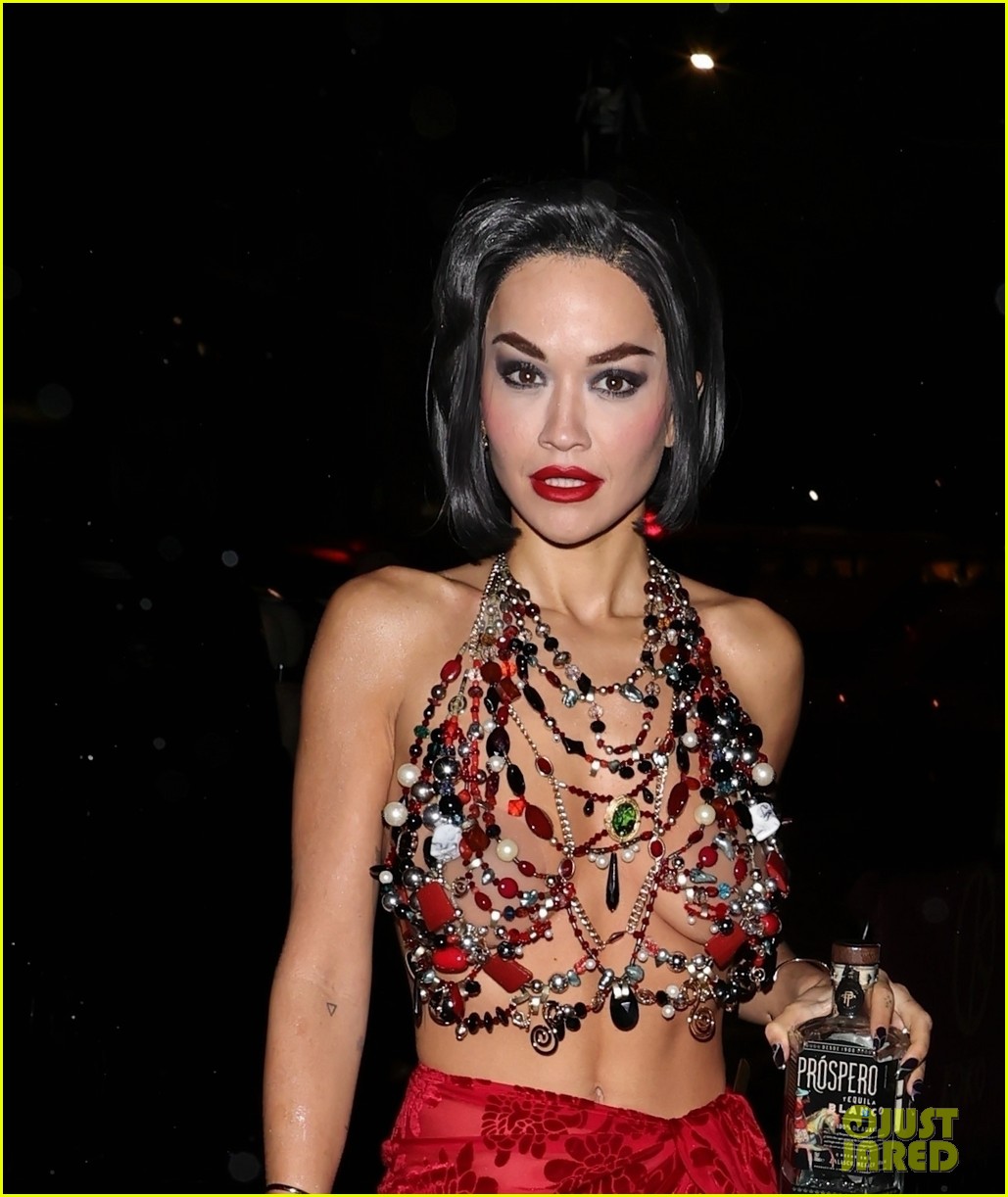 Rita Ora s Halloween Costume Is A Death Becomes Her Character Photo