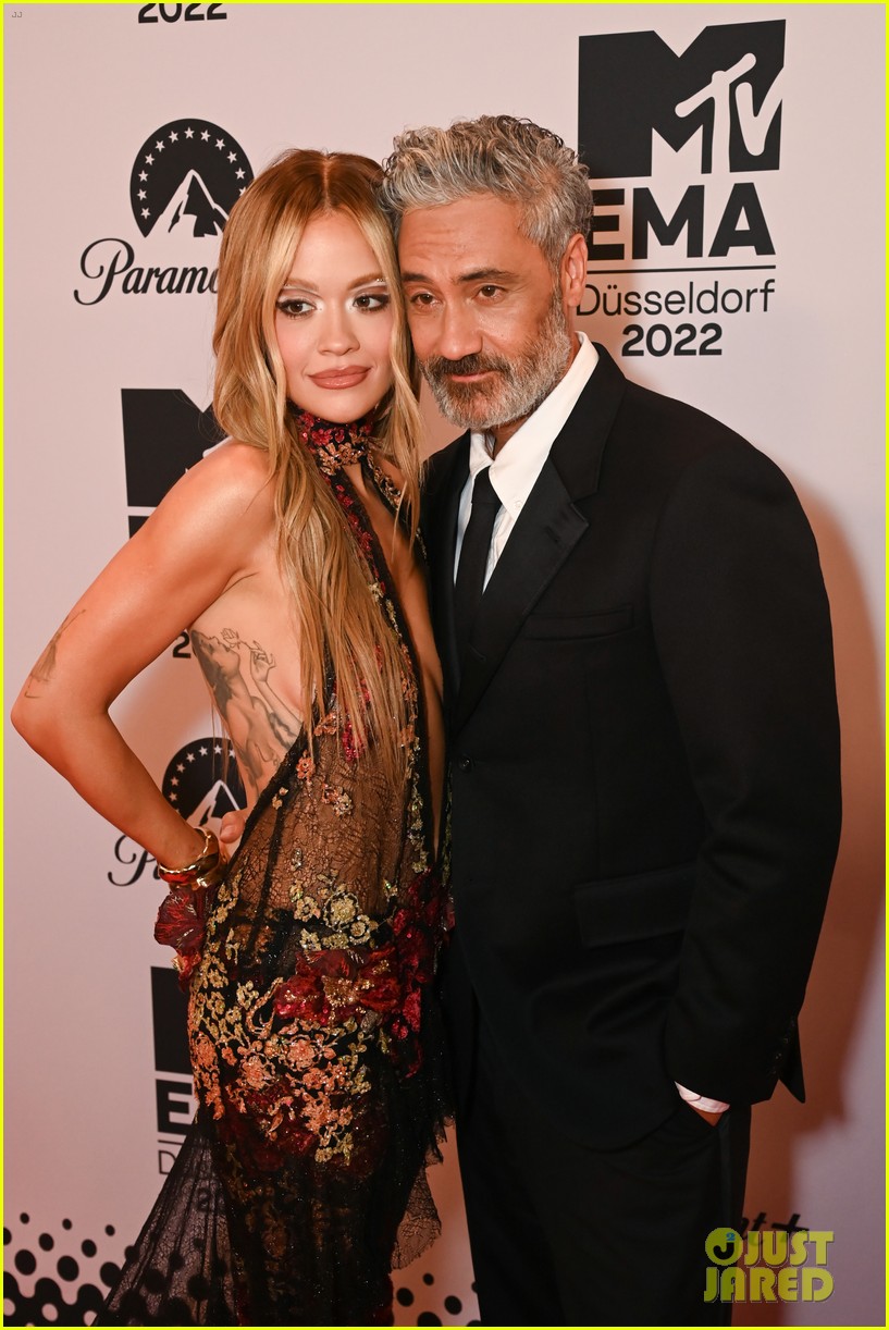 Host Rita Ora Goes Sheer On MTV Europe Music Awards 2022 Red Carpet