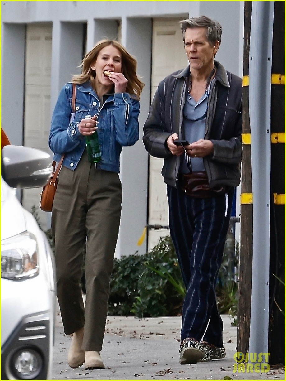Kevin Bacon Spotted with Daughter Sosie Bacon on Set of New Project