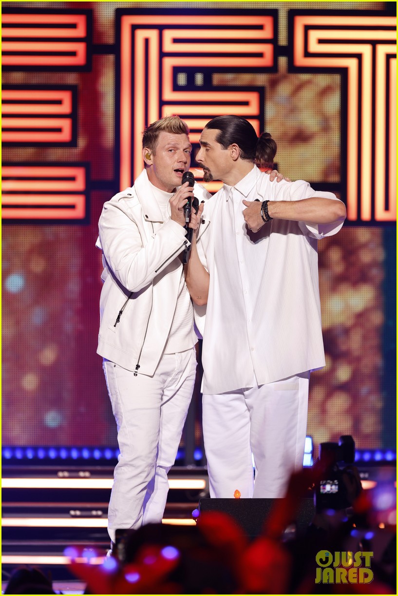 Nick Carter Performs With Backstreet Boys at NYC Jingle Ball 2022 Amid Sexual Assault Claims