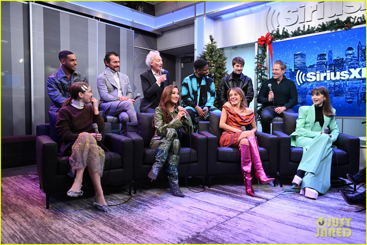 Lily Collins, Ashley Park, Lucas Bravo & More Celebrate 'Emily in Paris ...