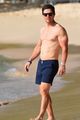 mark wahlberg rhea hit the beach vacation in barbados 05