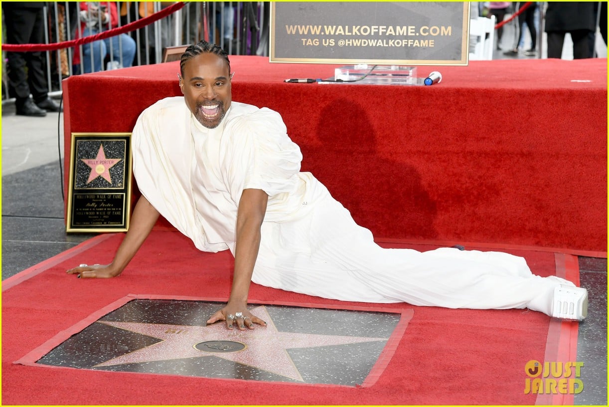 Billy Porter Shares Kiss with Husband Adam Smith While Receiving Star on Hollywood Walk of Fame