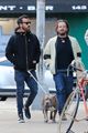 justin theroux goes for afternoon walk with dog kuma 01
