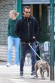 justin theroux goes for afternoon walk with dog kuma 03